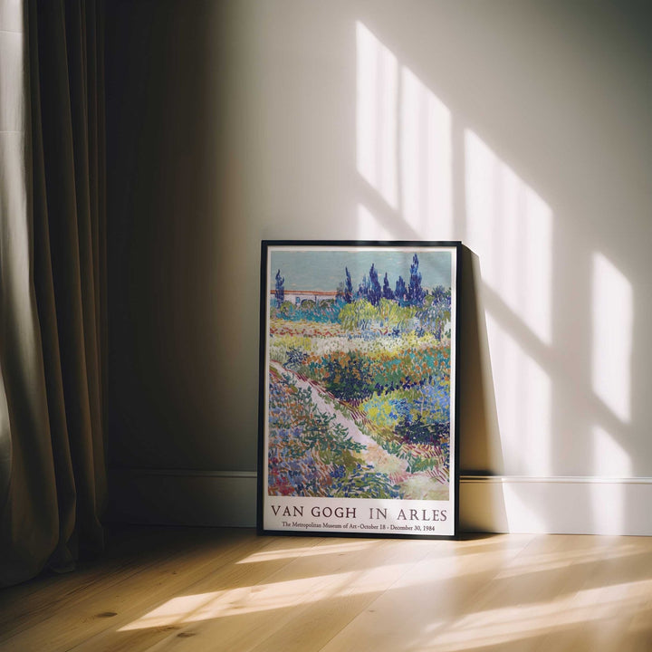 Garden At Arles Wall Art by Vincent van Gogh - Style My Wall