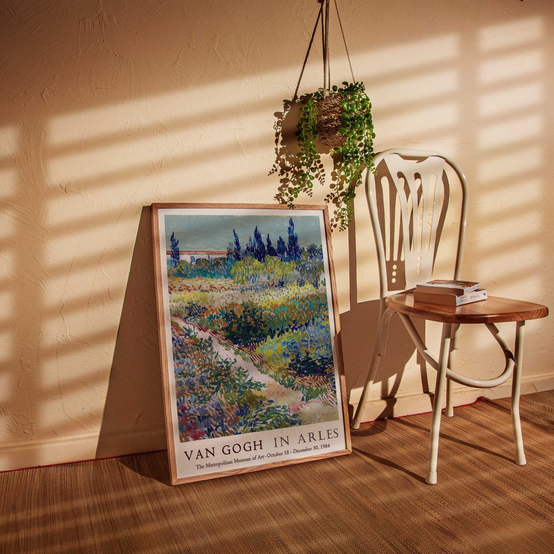 Garden At Arles Wall Art by Vincent van Gogh - Style My Wall