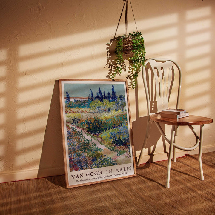 Garden At Arles Wall Art by Vincent van Gogh - Style My Wall