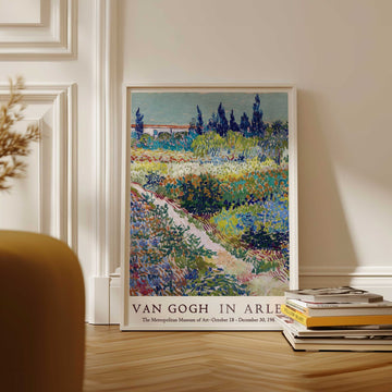 Garden At Arles Wall Art by Vincent van Gogh - Style My Wall