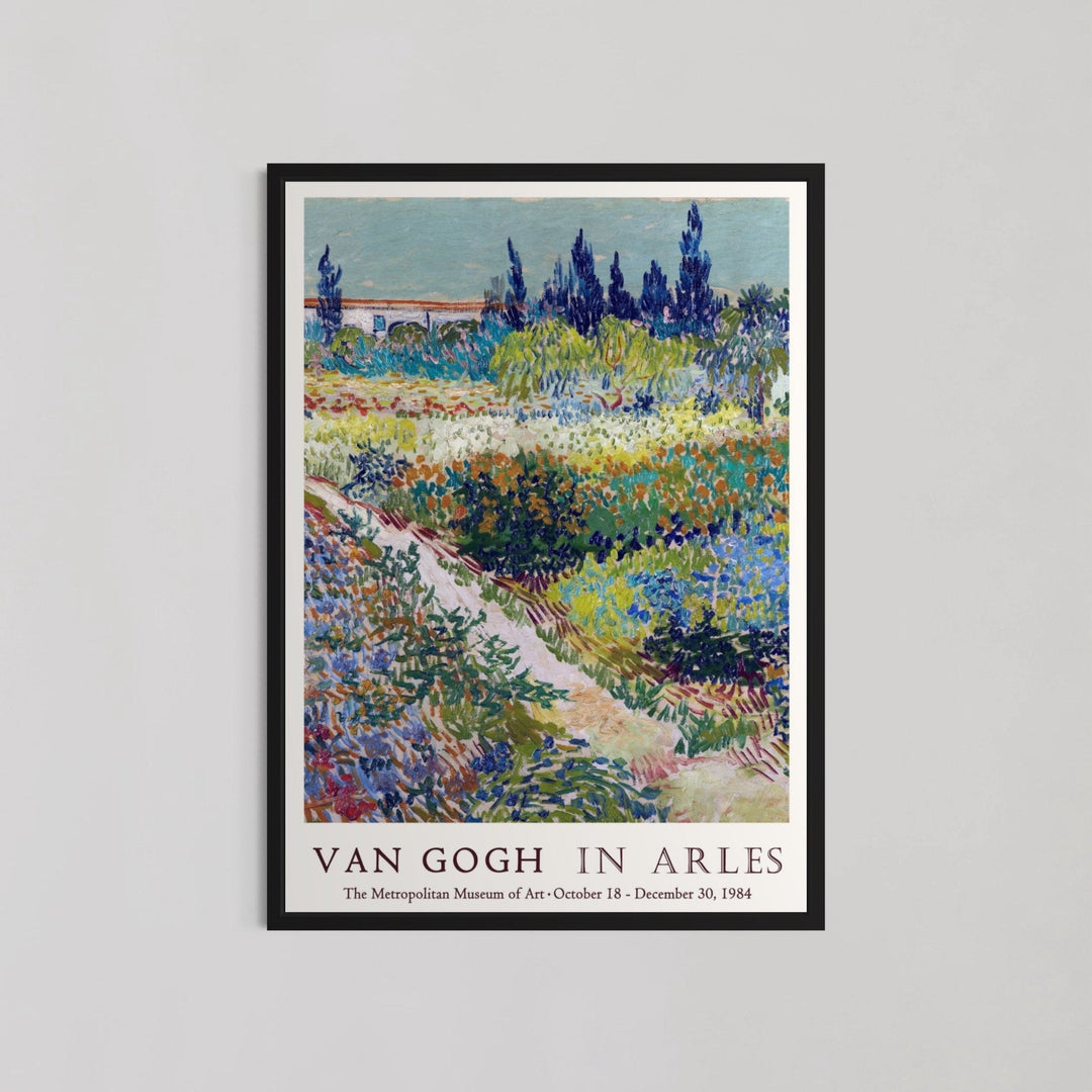 Garden At Arles Wall Art by Vincent van Gogh - Style My Wall