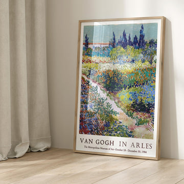 Garden At Arles Wall Art by Vincent van Gogh - Style My Wall