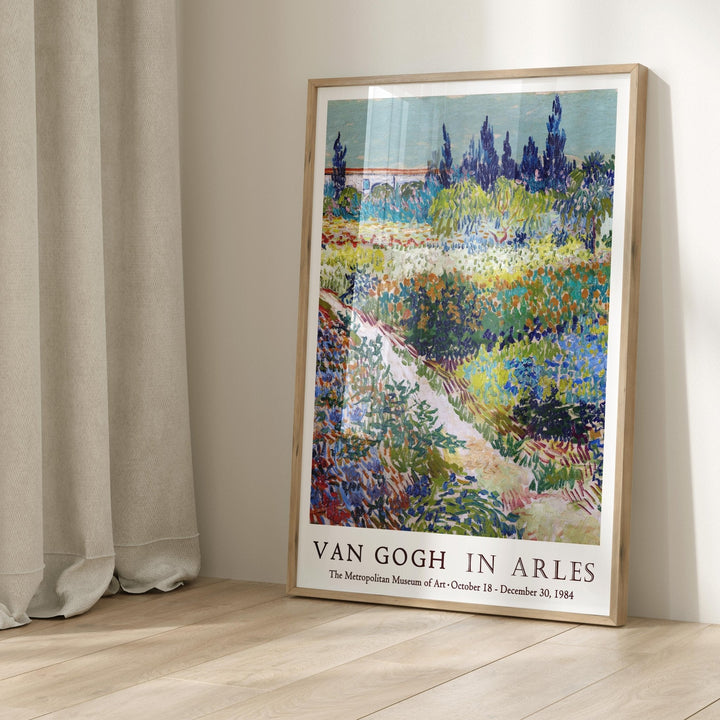 Garden At Arles Wall Art by Vincent van Gogh - Style My Wall