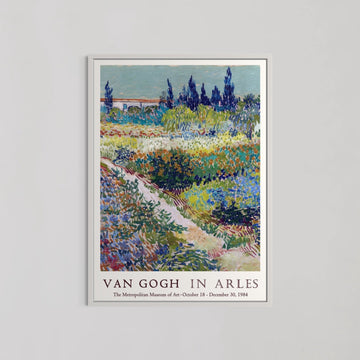 Garden At Arles Wall Art by Vincent van Gogh - Style My Wall