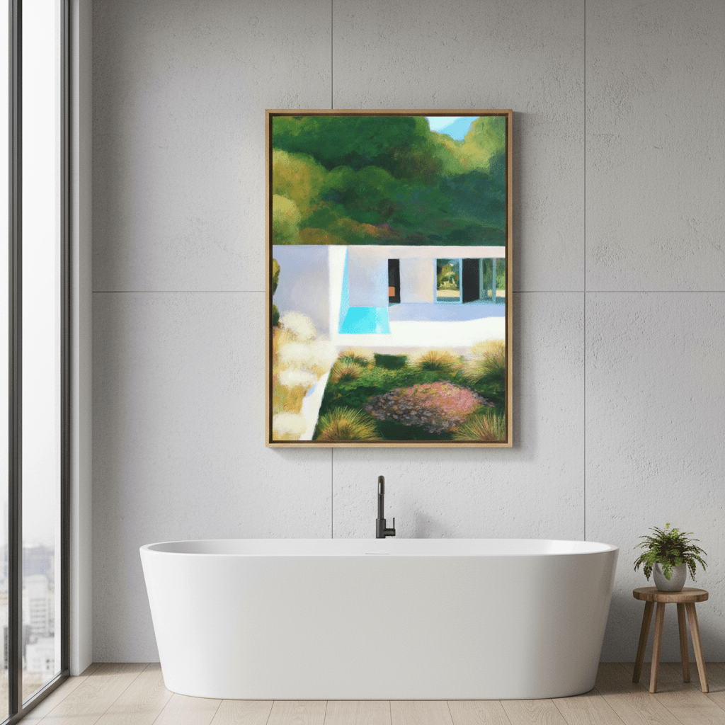 Garden by Ieva Baklane wall - art - picture - poster