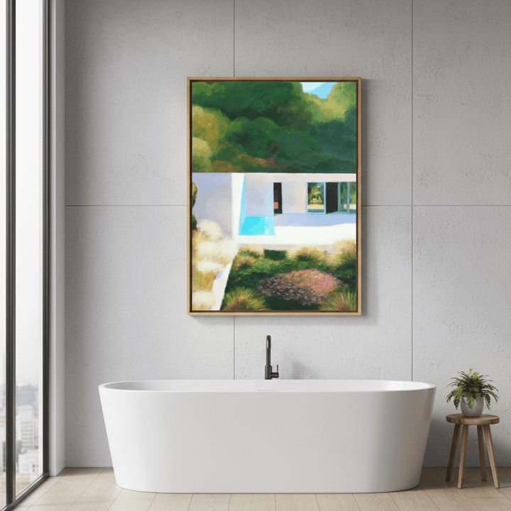 Garden by Ieva Baklane wall - art - picture - poster