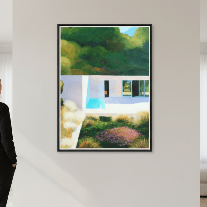 Garden by Ieva Baklane wall - art - picture - poster