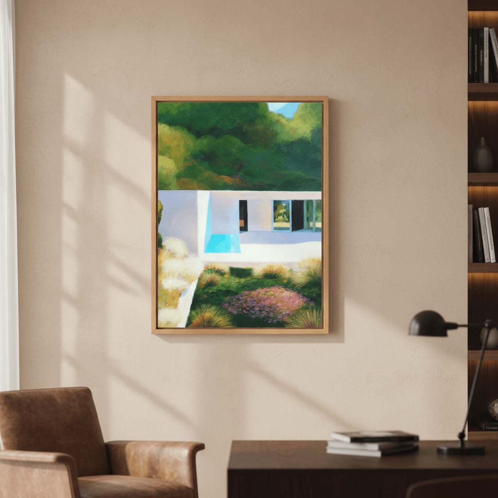 Garden by Ieva Baklane wall - art - picture - poster