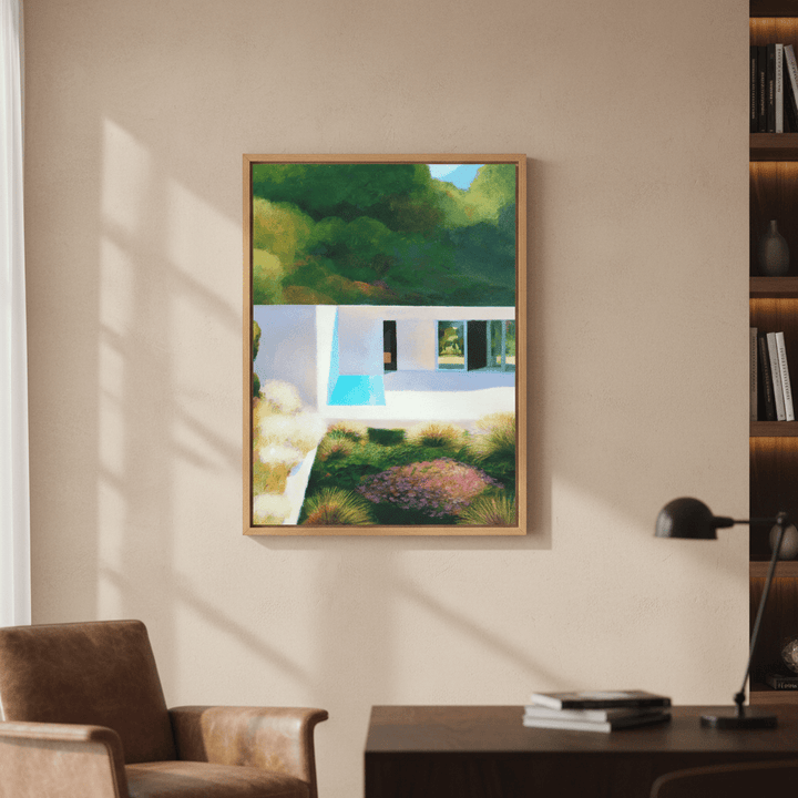 Garden by Ieva Baklane wall - art - picture - poster