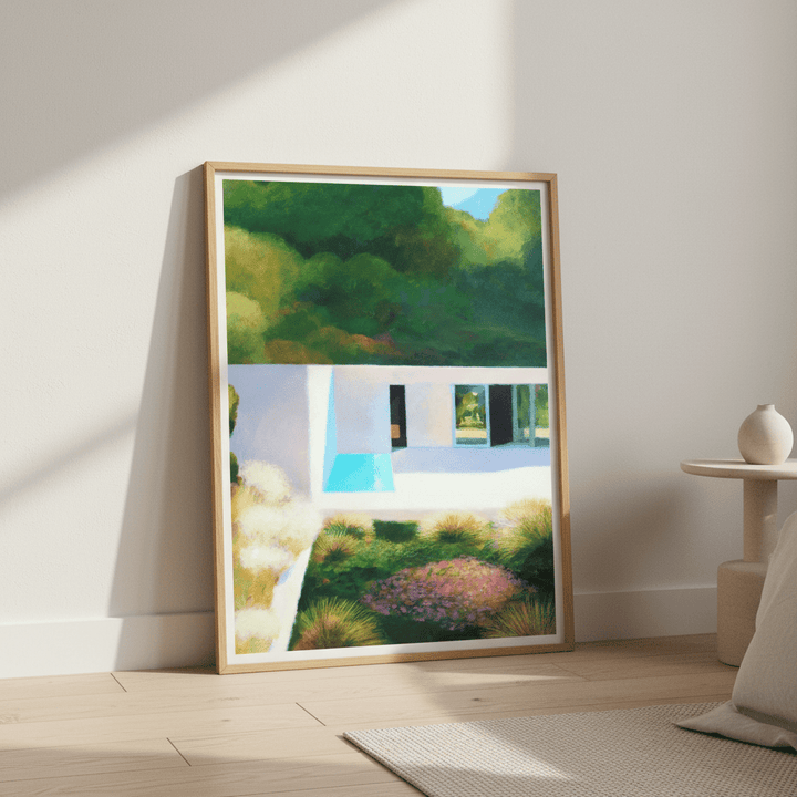 Garden by Ieva Baklane wall - art - picture - poster