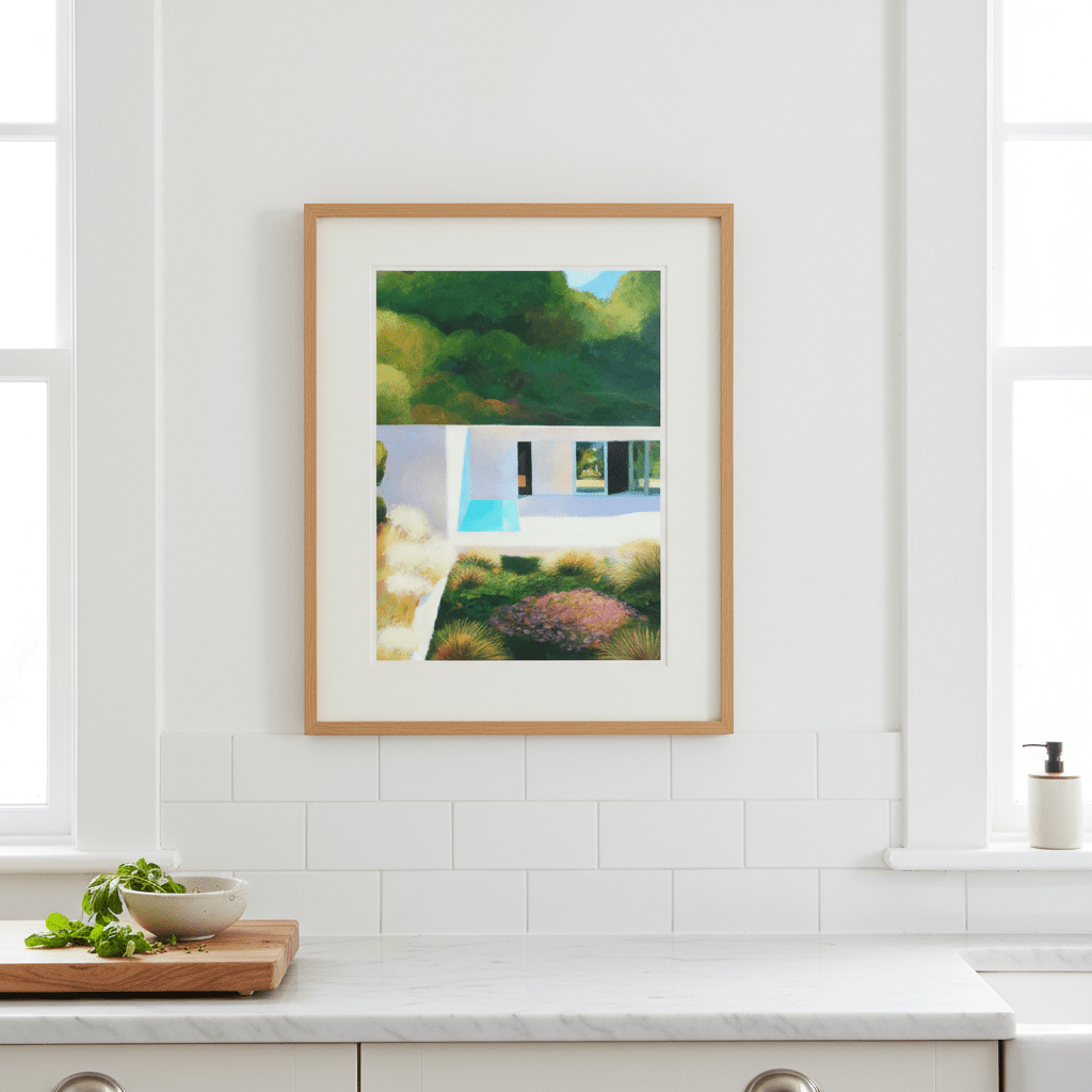 Garden by Ieva Baklane wall - art - picture - poster