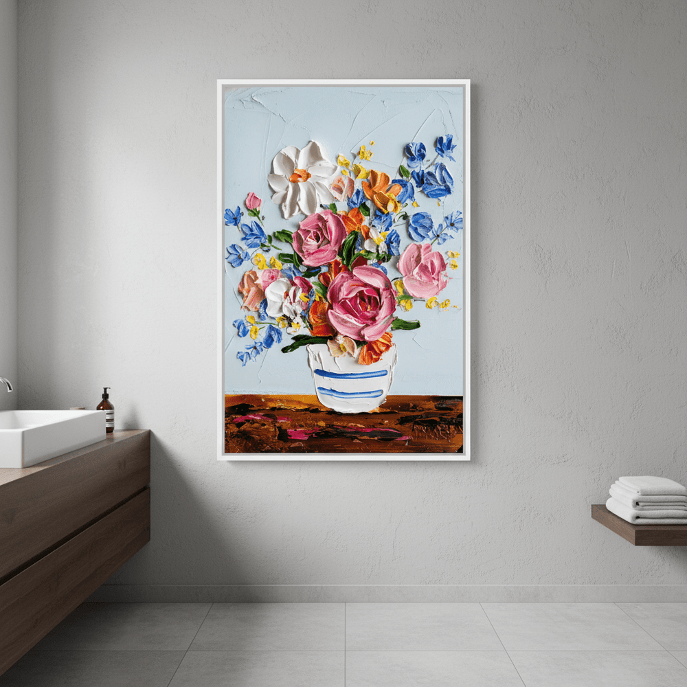 Garden Gathering by Angela Hawkey wall - art - picture - poster