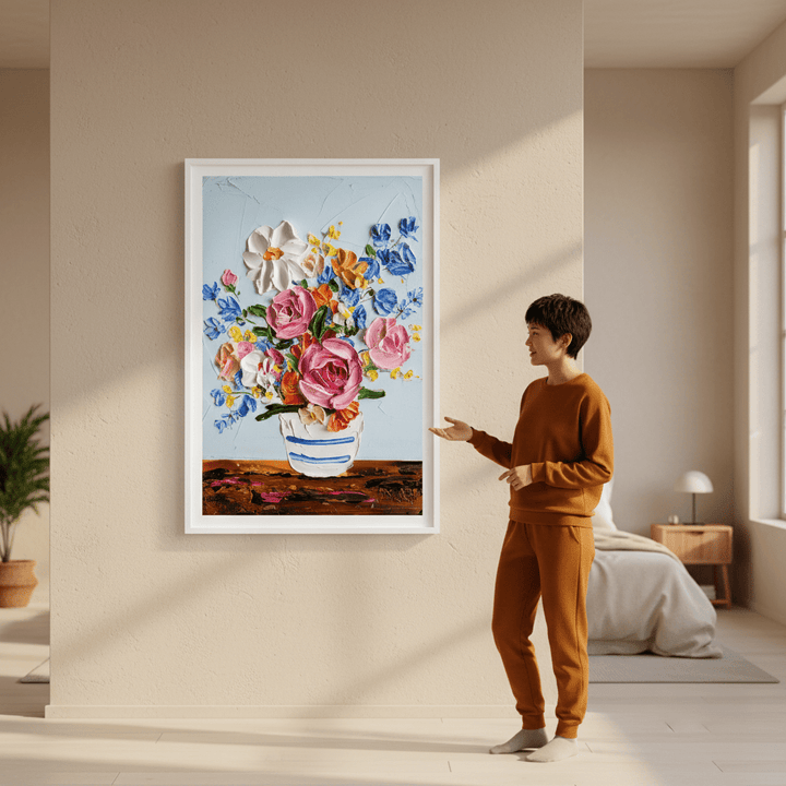 Garden Gathering by Angela Hawkey wall - art - picture - poster