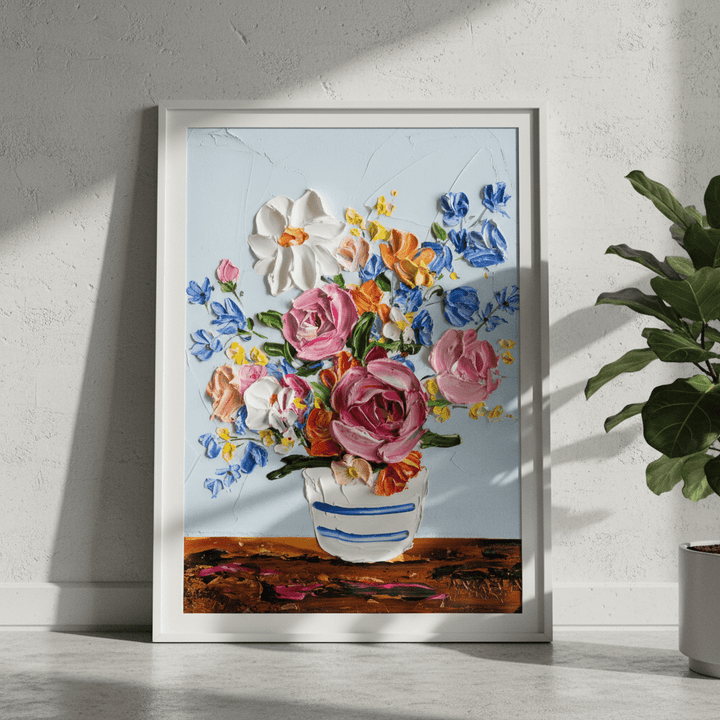 Garden Gathering by Angela Hawkey wall - art - picture - poster