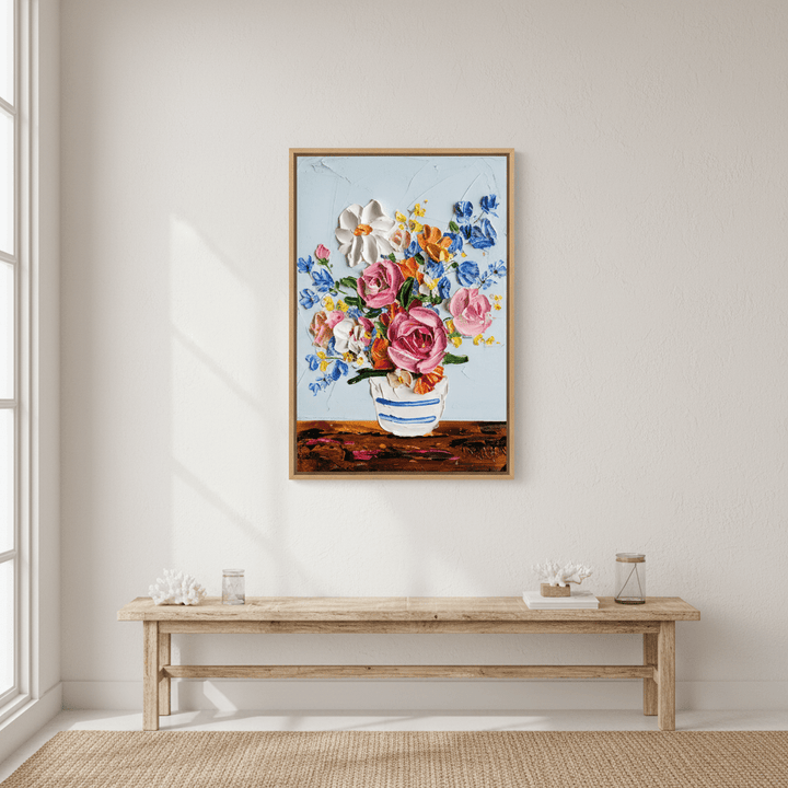 Garden Gathering by Angela Hawkey wall - art - picture - poster