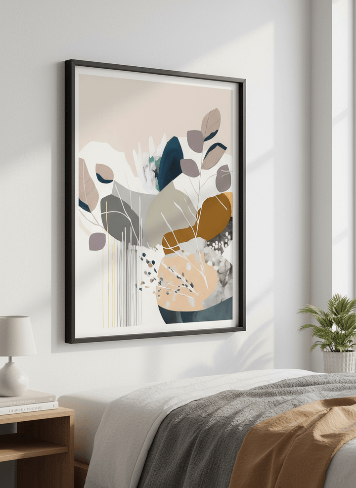 Soft Botanicals in Muted Tones