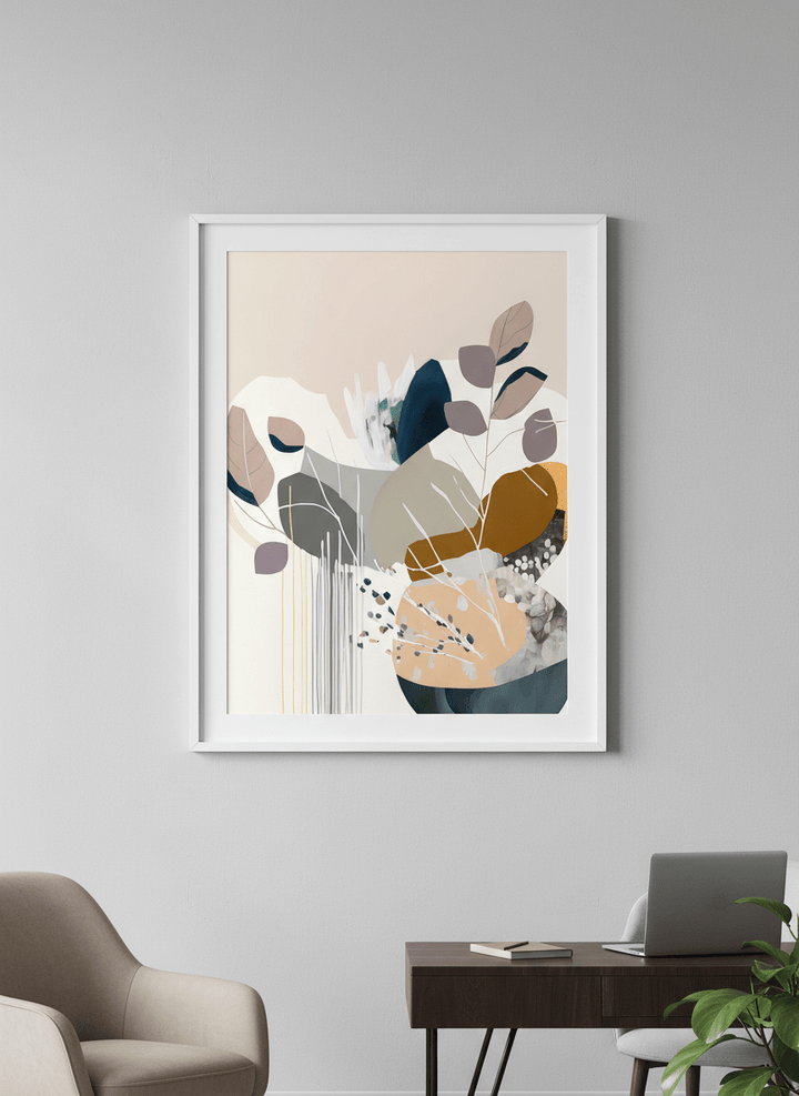 Soft Botanicals in Muted Tones