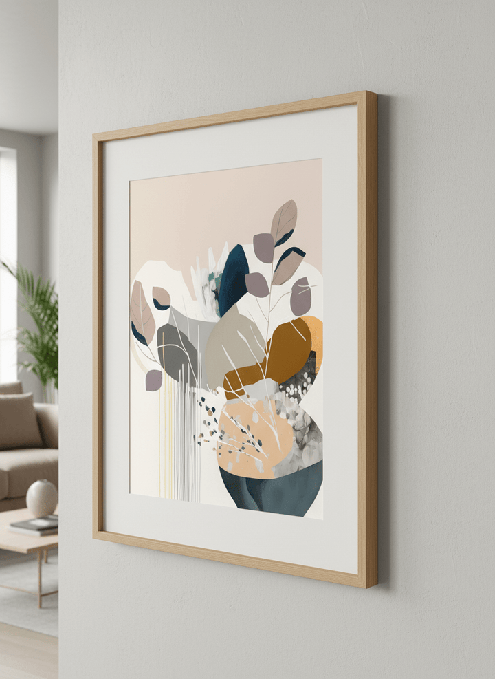 Soft Botanicals in Muted Tones