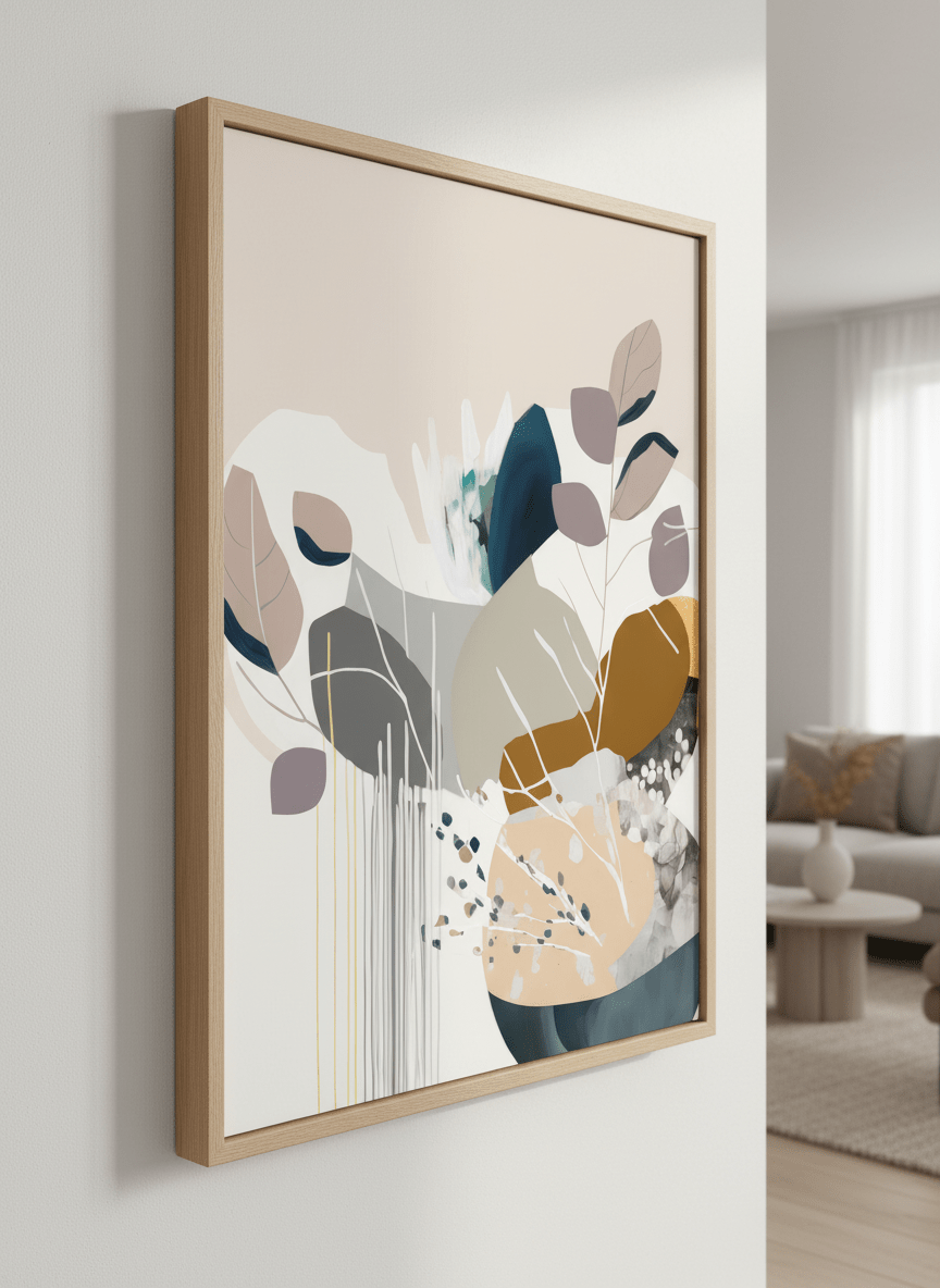 Soft Botanicals in Muted Tones