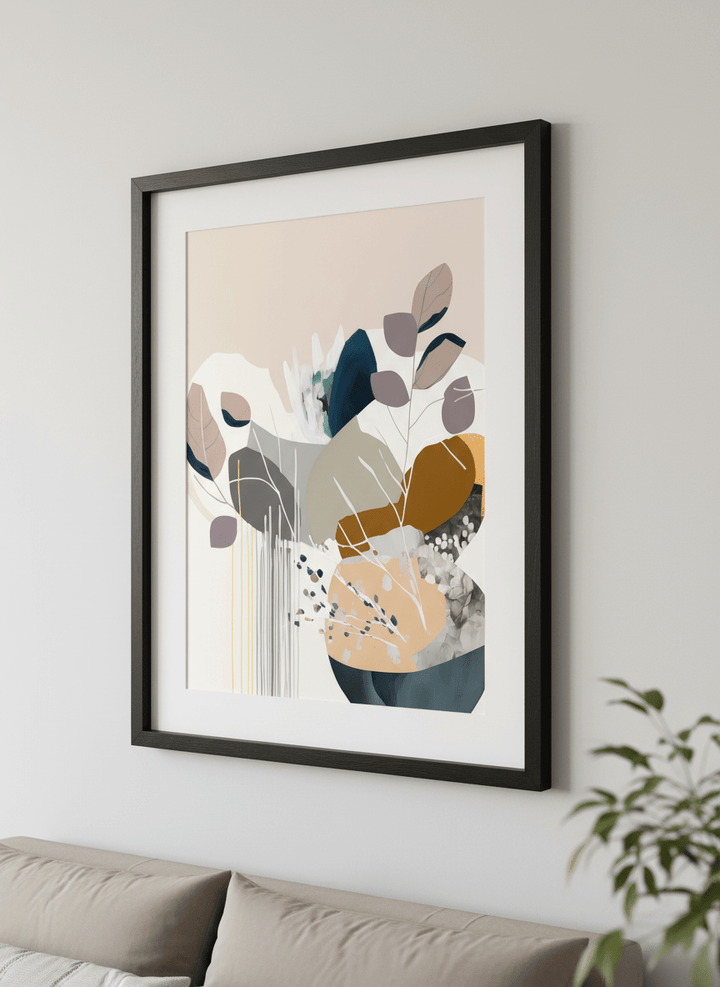 Soft Botanicals in Muted Tones