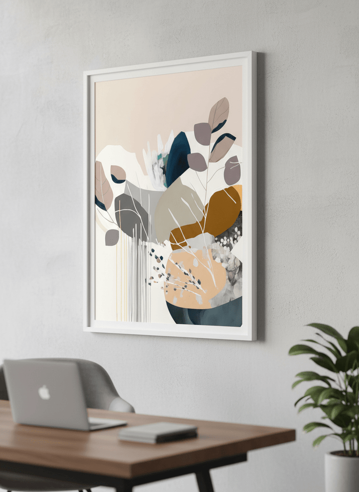 Soft Botanicals in Muted Tones