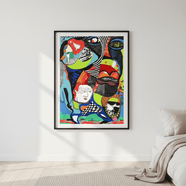 Geen Nieuws, Goed Nieuws by Sven Reubens wall - art - picture - poster