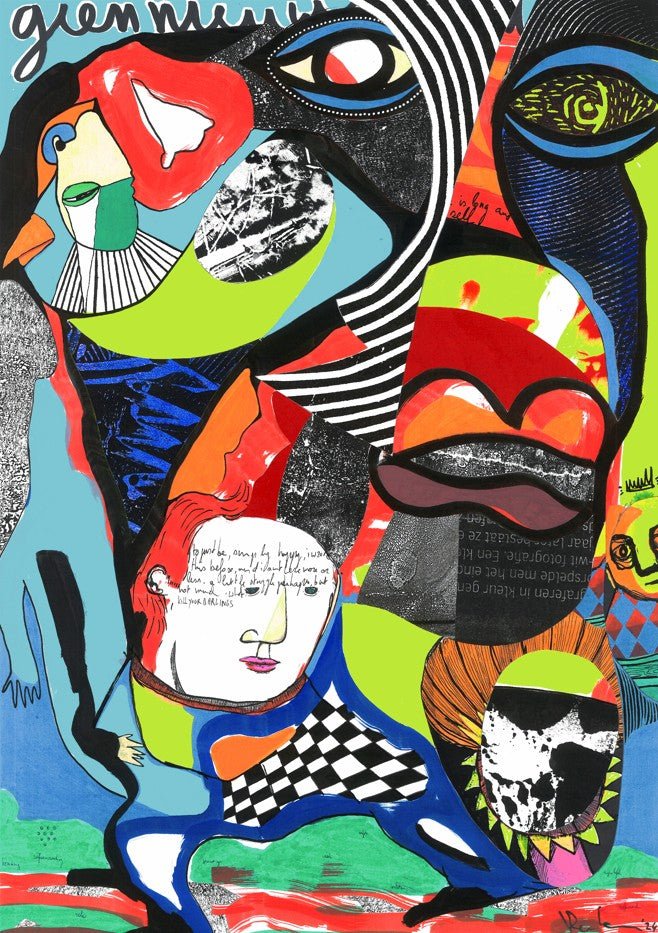 Geen Nieuws, Goed Nieuws by Sven Reubens wall - art - picture - poster