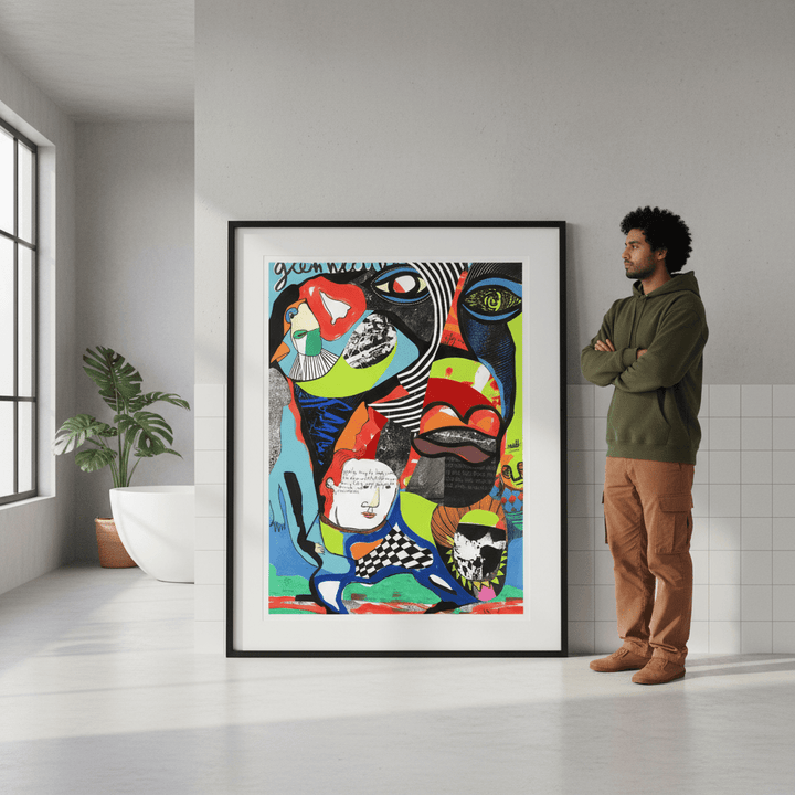 Geen Nieuws, Goed Nieuws by Sven Reubens wall - art - picture - poster