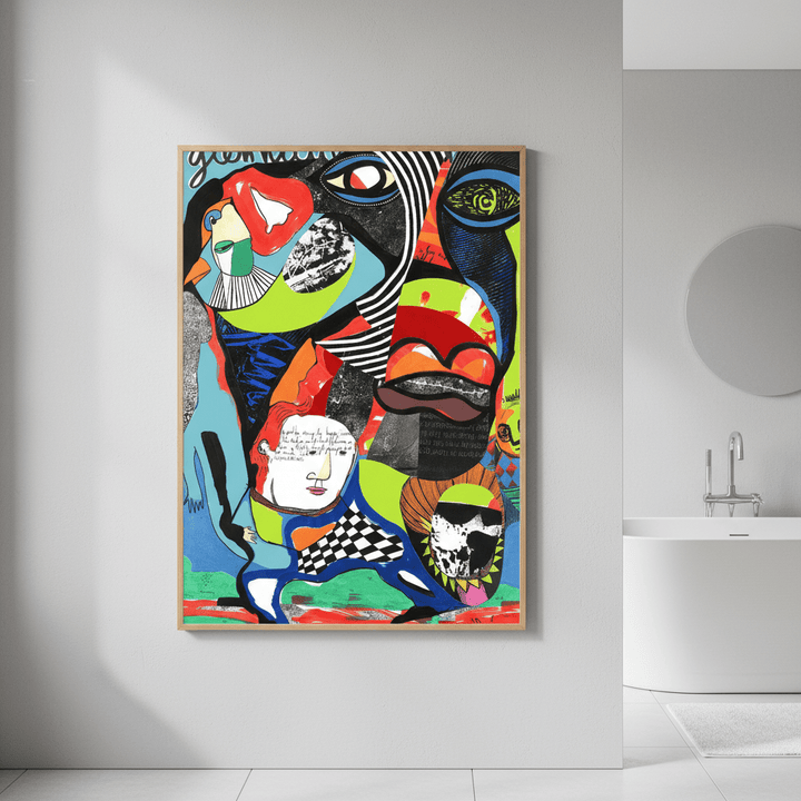 Geen Nieuws, Goed Nieuws by Sven Reubens wall - art - picture - poster