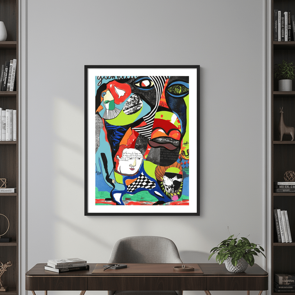 Geen Nieuws, Goed Nieuws by Sven Reubens wall - art - picture - poster