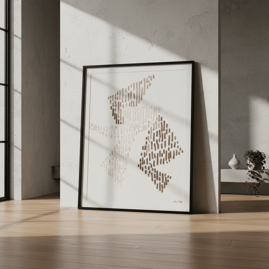 Geometric by Julia Cheney wall - art - picture - poster