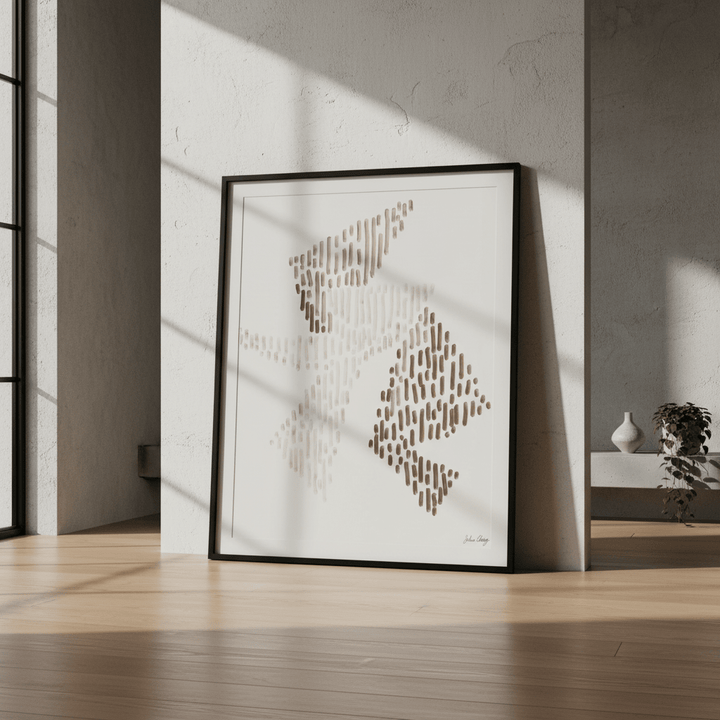 Geometric by Julia Cheney wall - art - picture - poster
