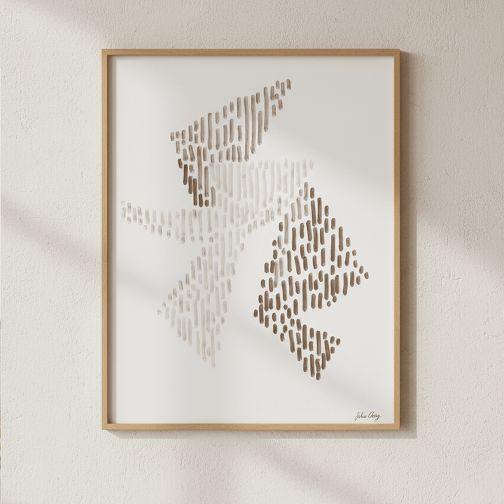 Geometric by Julia Cheney wall - art - picture - poster