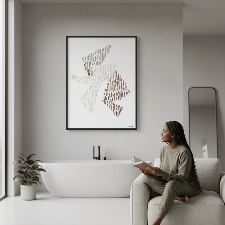 Geometric by Julia Cheney wall - art - picture - poster