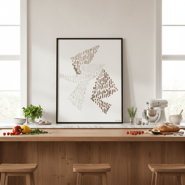Geometric by Julia Cheney wall - art - picture - poster