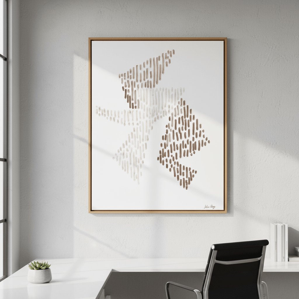 Geometric by Julia Cheney wall - art - picture - poster