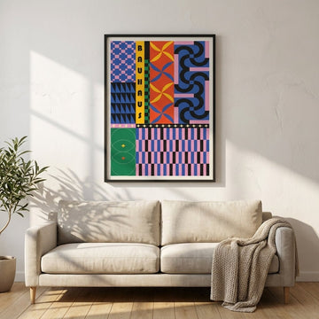 Geometric Rhapsody by Bauhaus wall - art - picture - poster