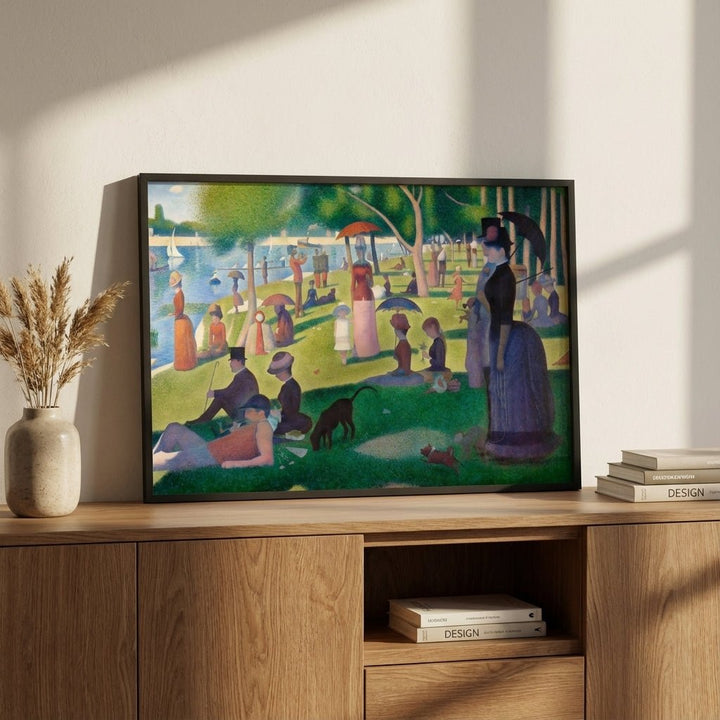 Georges Seurat Sunday on La Grande Jatte wall - art - picture - poster