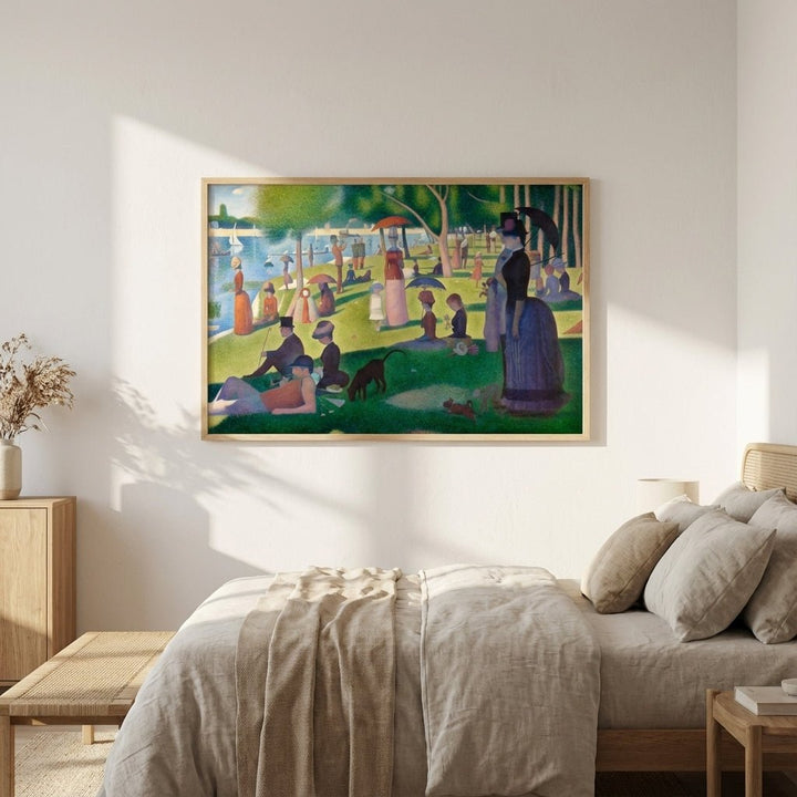Georges Seurat Sunday on La Grande Jatte wall - art - picture - poster
