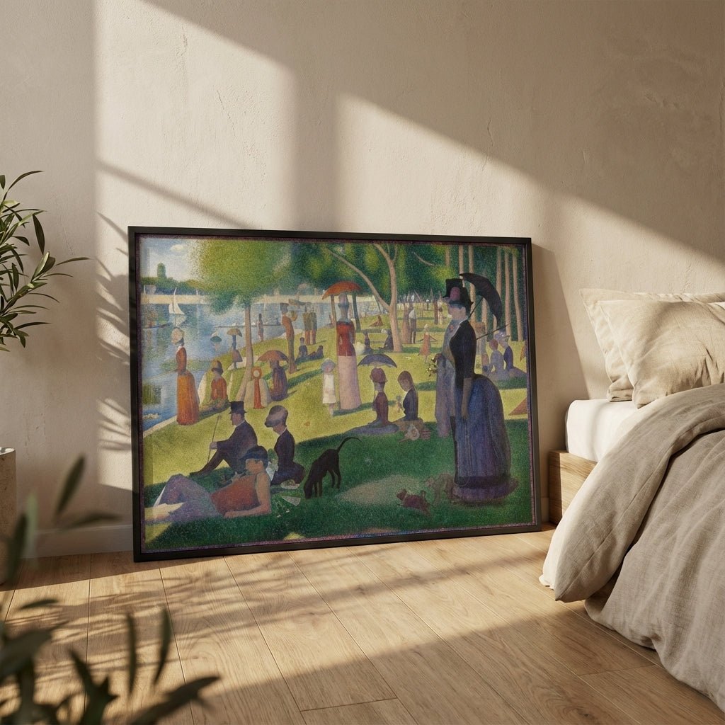 Georges Seurat Sunday on La Grande Jatte wall - art - picture - poster