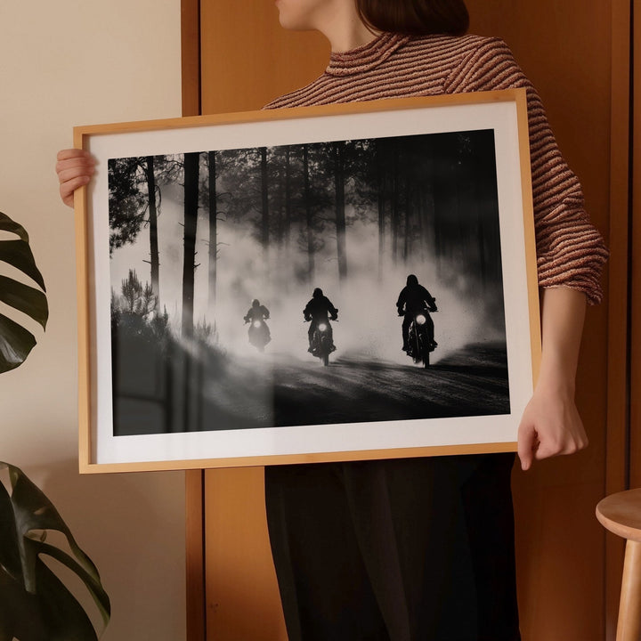 Ghost Riders by Julian Van Bausch wall - art - picture - poster