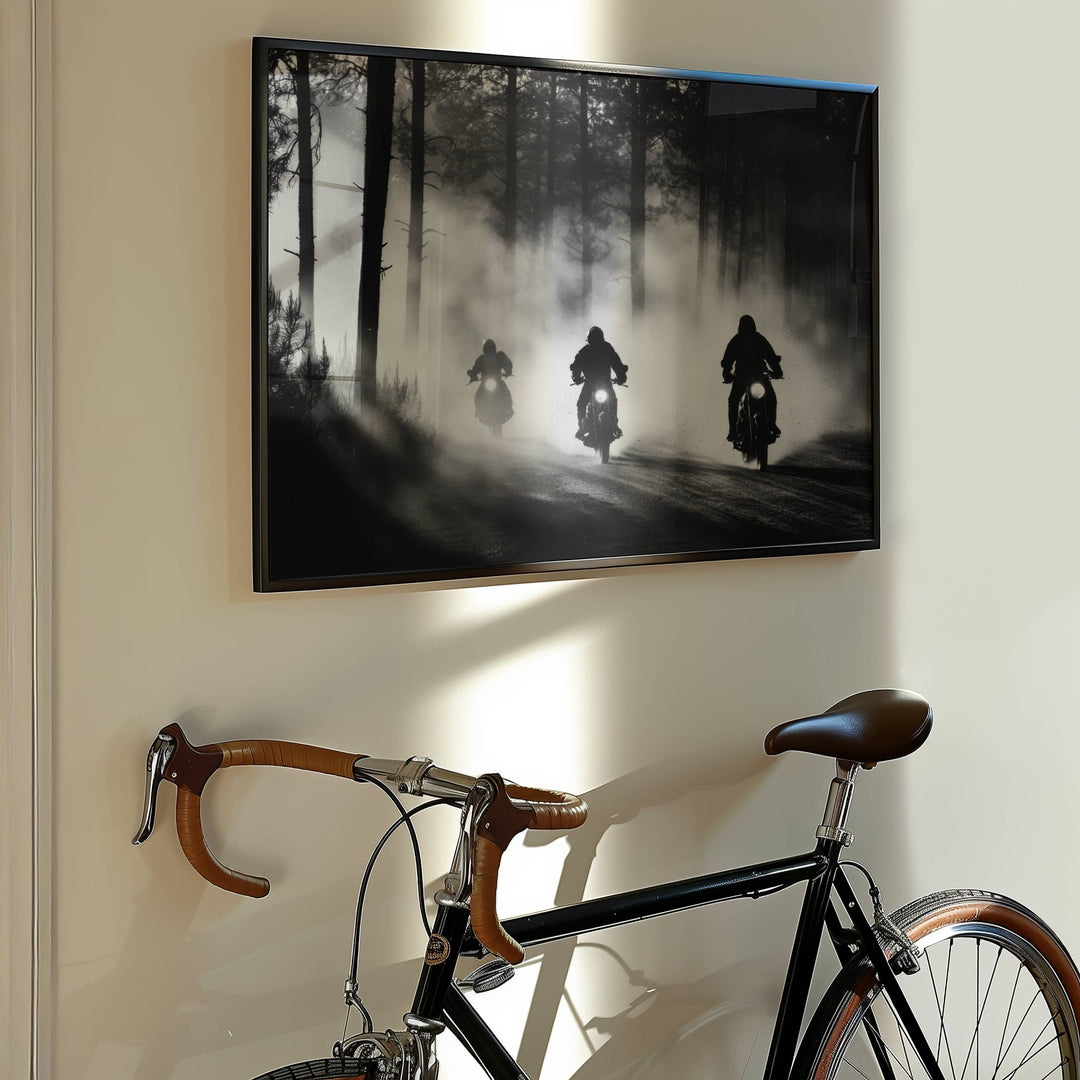 Ghost Riders by Julian Van Bausch wall - art - picture - poster