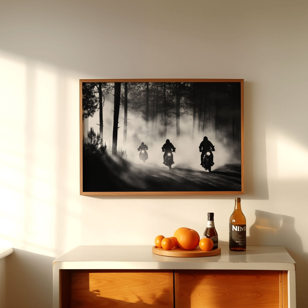 Ghost Riders by Julian Van Bausch wall - art - picture - poster