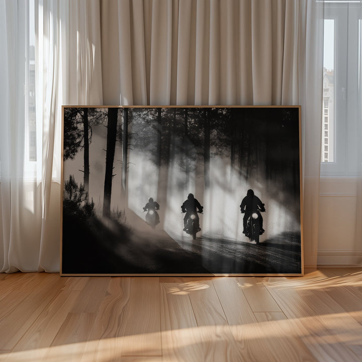 Ghost Riders by Julian Van Bausch wall - art - picture - poster