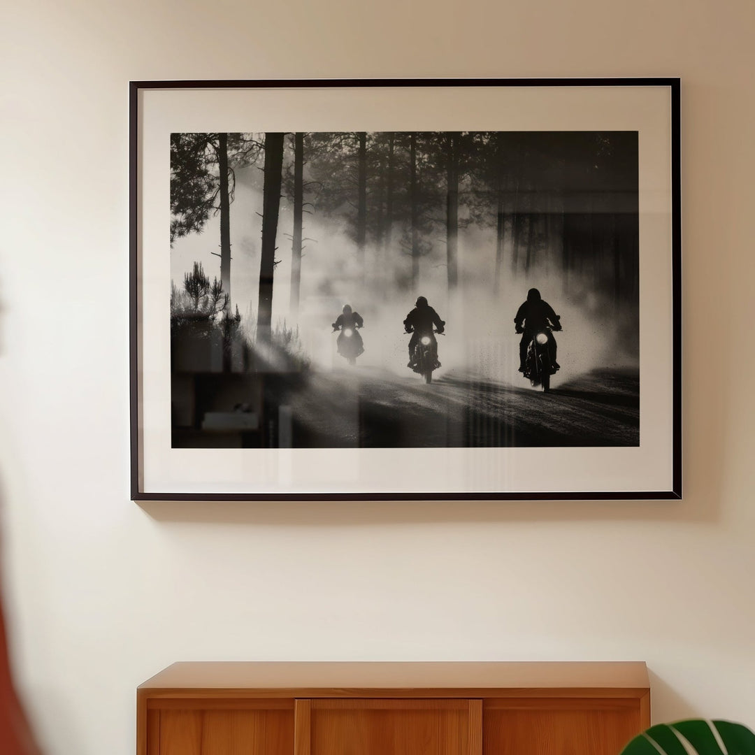 Ghost Riders by Julian Van Bausch wall - art - picture - poster