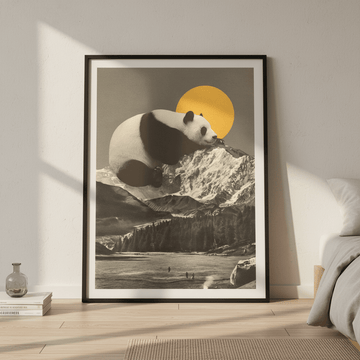 Giant Panda Nap by Florent Bodart wall - art - picture - poster