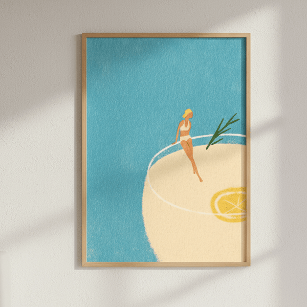 Gin and Tonic Girl by Henry Rivers