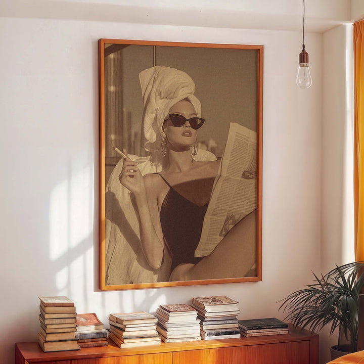 Glamour in The Amalfi Vintage Wall Art wall - art - picture - poster