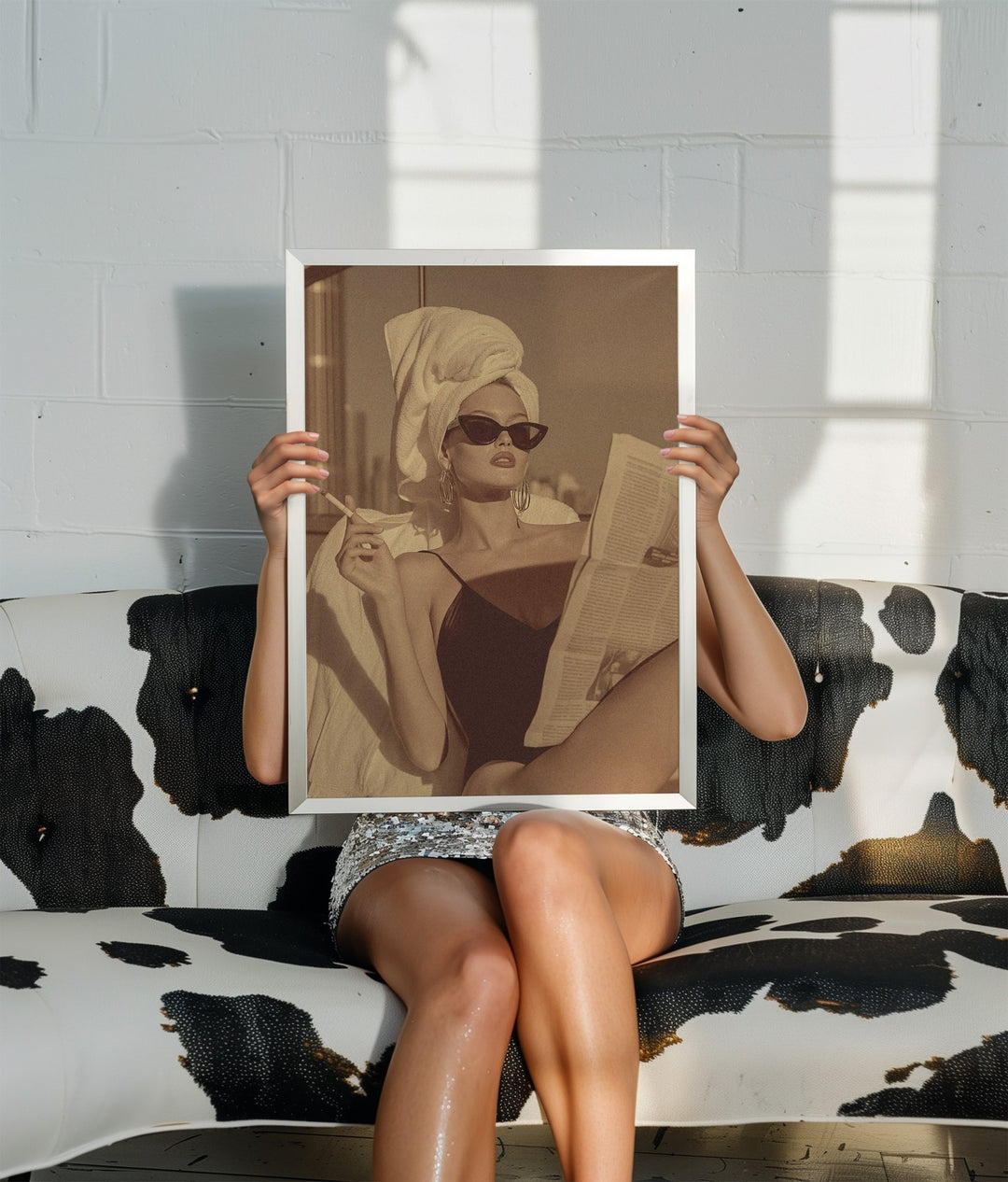 Glamour in The Amalfi Vintage Wall Art wall - art - picture - poster