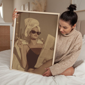 Glamour in The Amalfi Vintage Wall Art wall - art - picture - poster